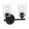 Nuvo Fixture, Vanity, 2-Light, Incandescent, 60W, 120V, A19, Medium Base, Height: 8.88 60/7282 - alternate 1